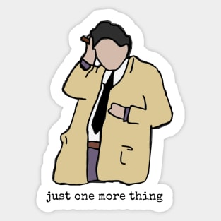 Columbo Sticker